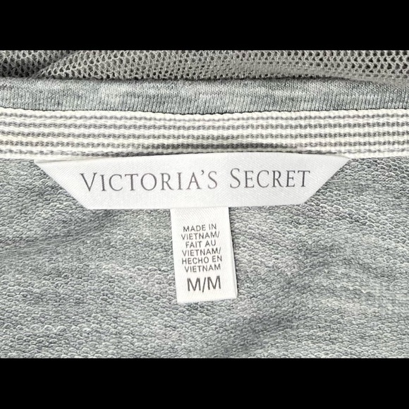 Victoria's Secret Grey Sexy Backless Top Shirt Medium - Picture 5 of 6